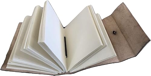 Miniatura 5 de Diario de cuero, hecho a mano, vintage, con doble dragón, cuaderno de bocetos de viaje, para anotar tus ideas o pensamientos, el mejor regalo para