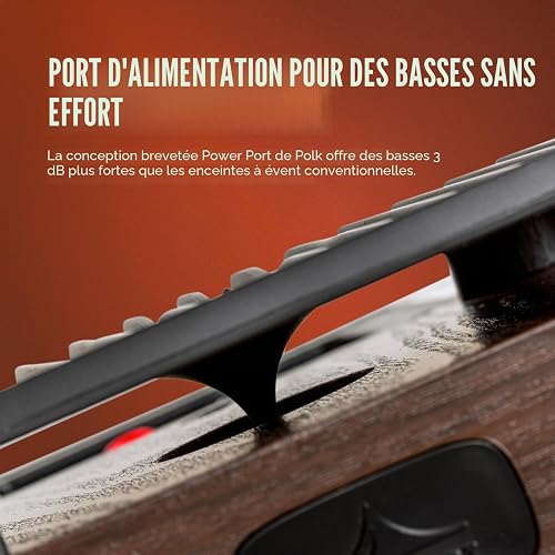 Polk Audio Signature Elite ES15 Enceintes Étagères Hi-Res, Compatibles Dolby Atmos/DTS:X (Paire) - Noires - 4
