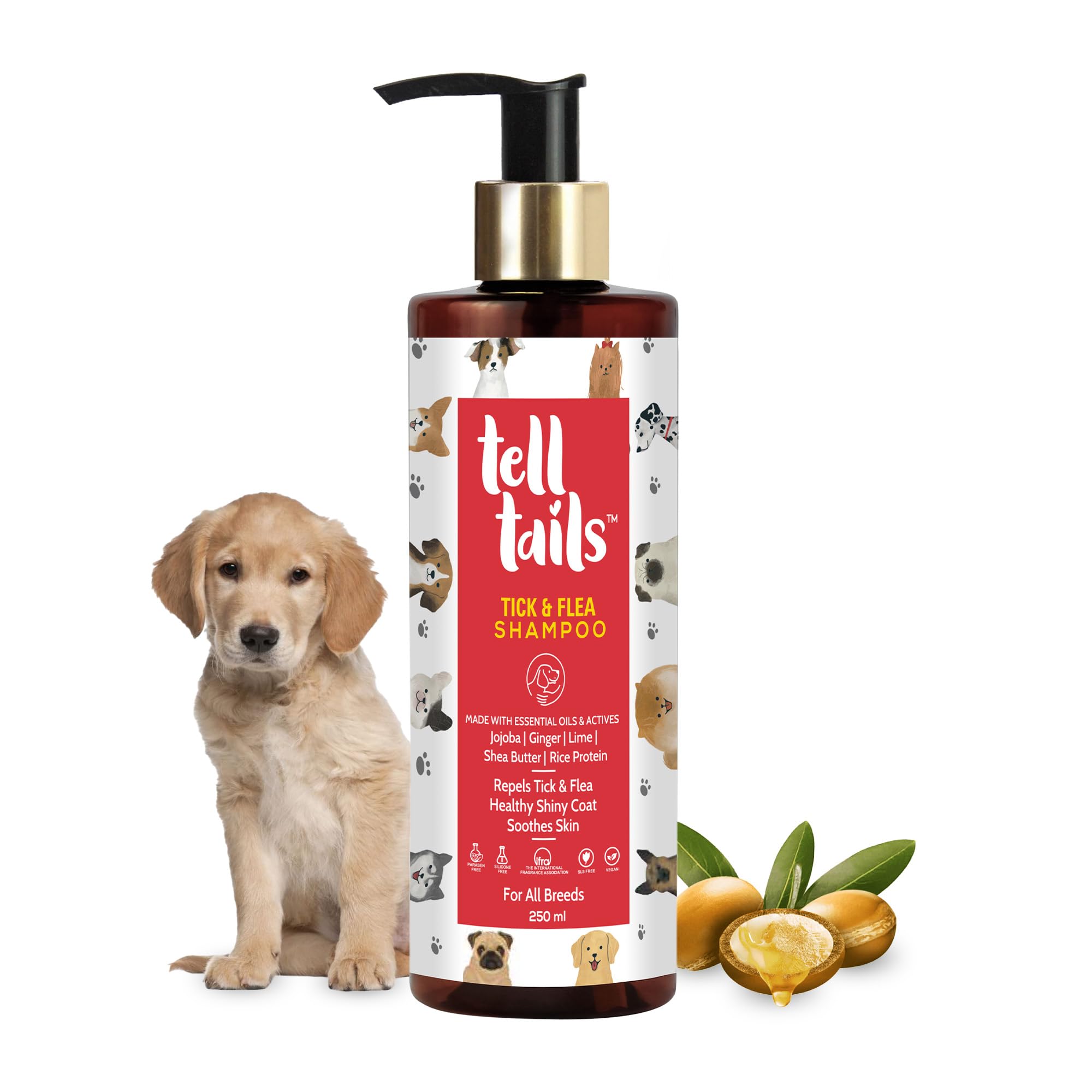 See full amazon price history chart for Tell Tails Tick & Flea Dog Shampoo | Combats Ticks, Lice & Fleas | Prevents Dryness & Rashes | Enriched with Jojoba, Ginger, Shea Butter & Rice Protein | Antifungal & Antibacterial | All Breeds |250ml Tell Tails Tick & Flea Dog Shampoo | Combats Ticks, Lice & Fleas | Prevents Dryness & Rashes | Enriched with Jojoba, Ginger, Shea Butter & Rice Protein | Antifungal & Antibacterial | All Breeds |250ml (B0D8WCMD32) Amazon Price History, Amazon Price Tracker