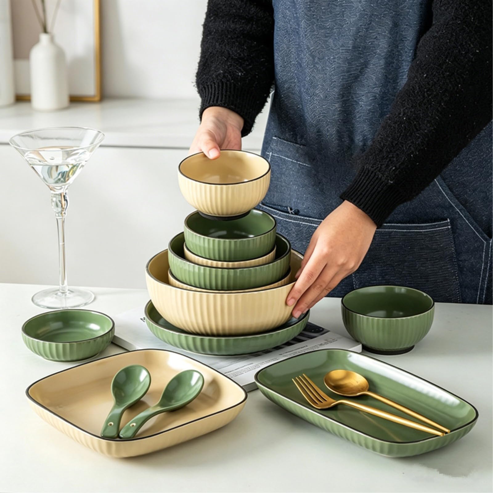 Piatti in ceramica nordica