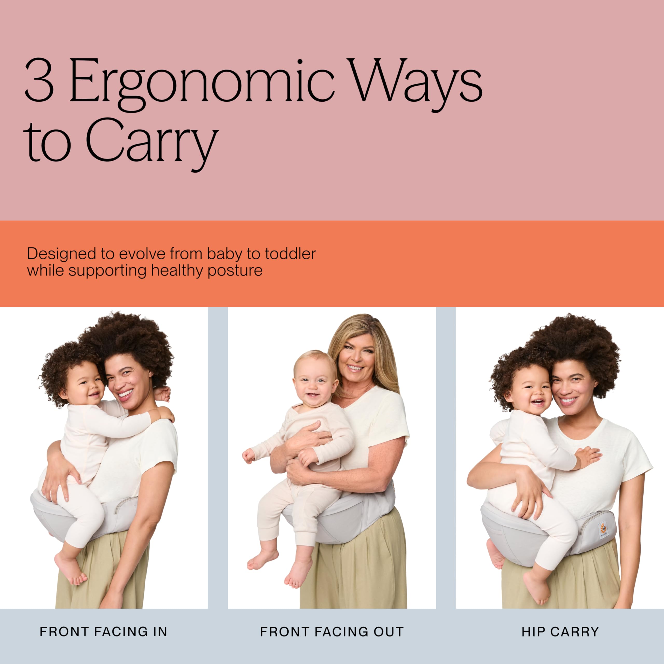 Amazon.com: Ergobaby Lift Hip Seat Baby Carrier for Babies and