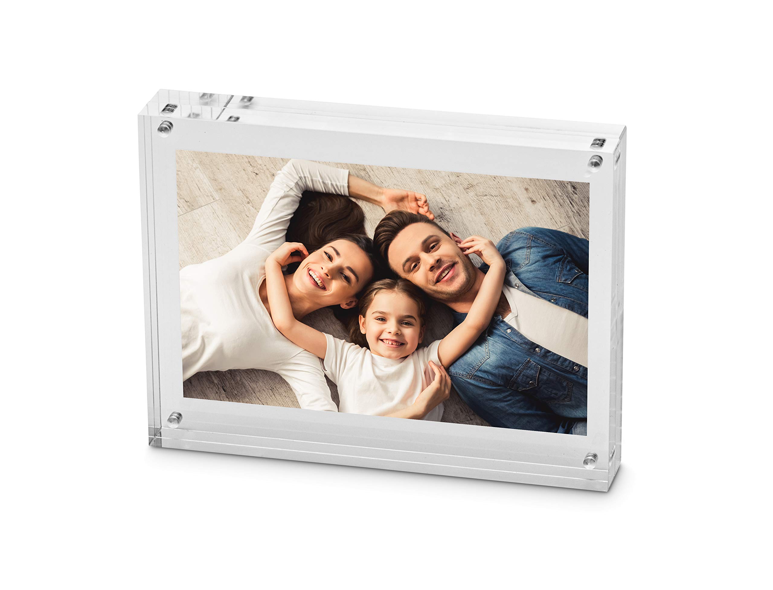 Maul 1954705, Acrylic Photoframe, Transparent, 9 x 11 cm