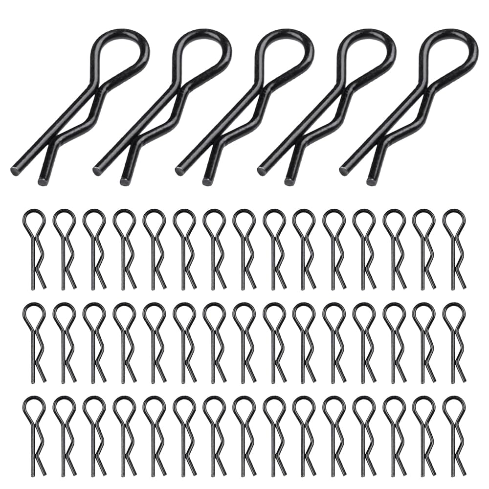 Amazon.com: HobbyPark Small 1/16 1/18 Body Clips Bent