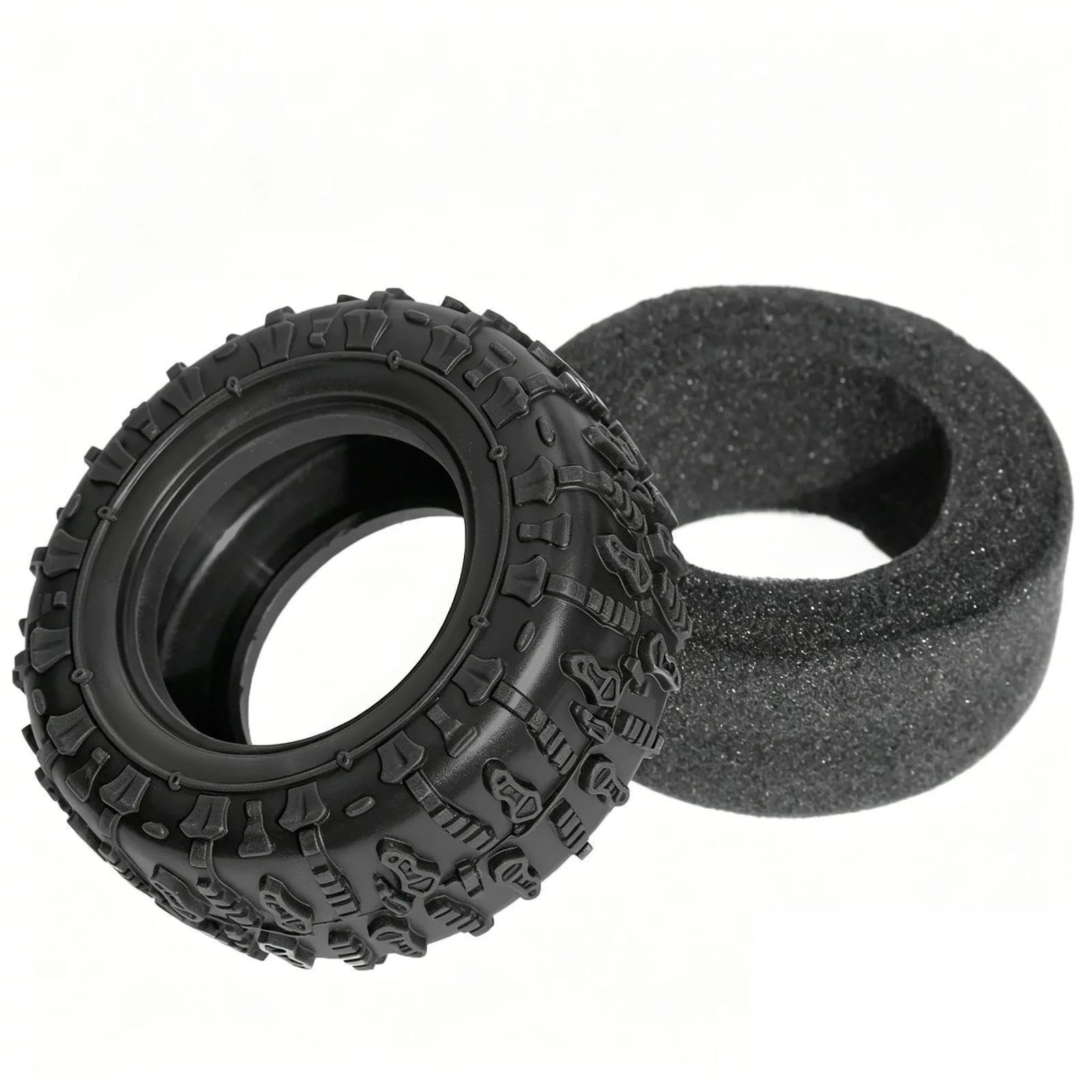 1,9 Zoll Gummireifen 4Stück Für MN L267 1/12 RC Crawler Car Upgrades Teile