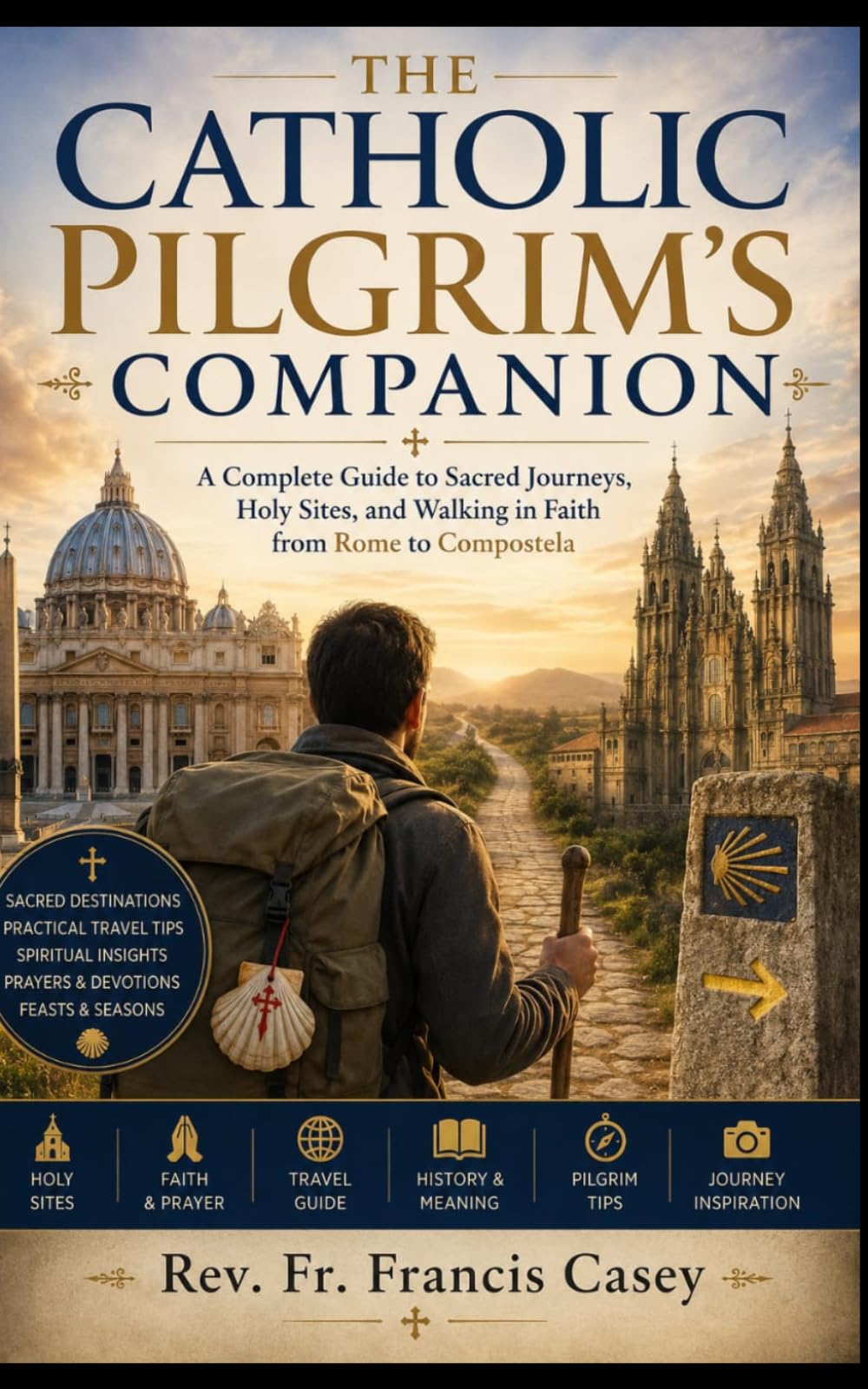 The Catholic Pilgrim's Companion: A Complete Guide to Sacred Journeys, Holy Sites, and Walking in Faith from Rome to Compostela