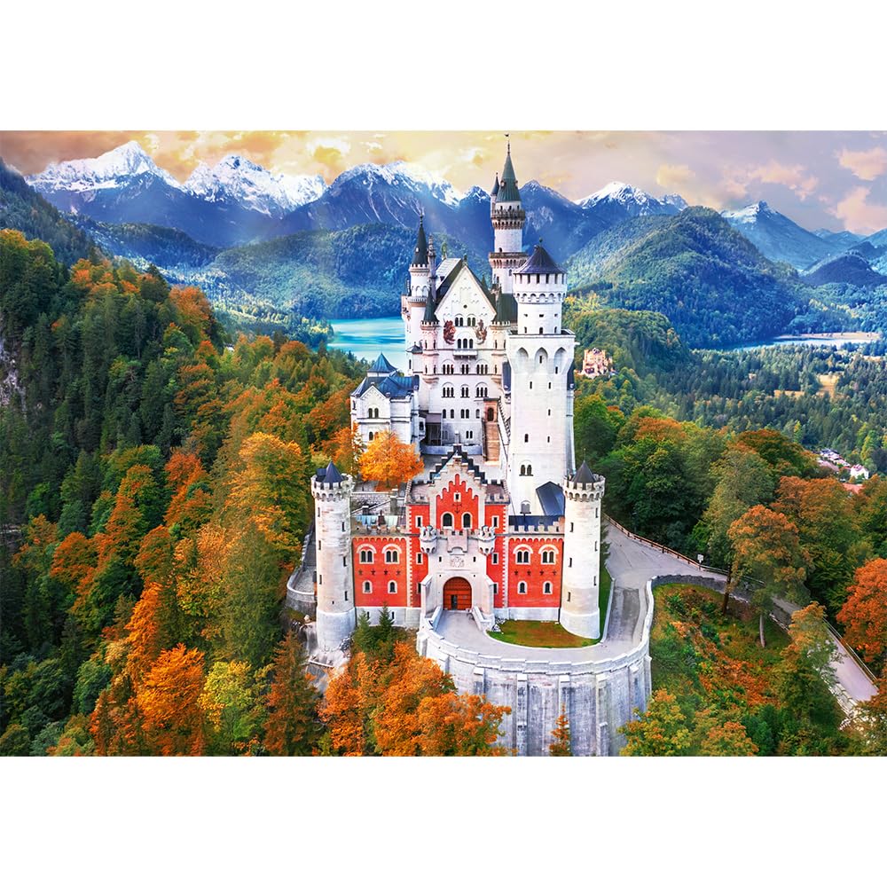 Amazon.com: Trefl Neuschwanstein Castle, Germany 1000 Jigsaw