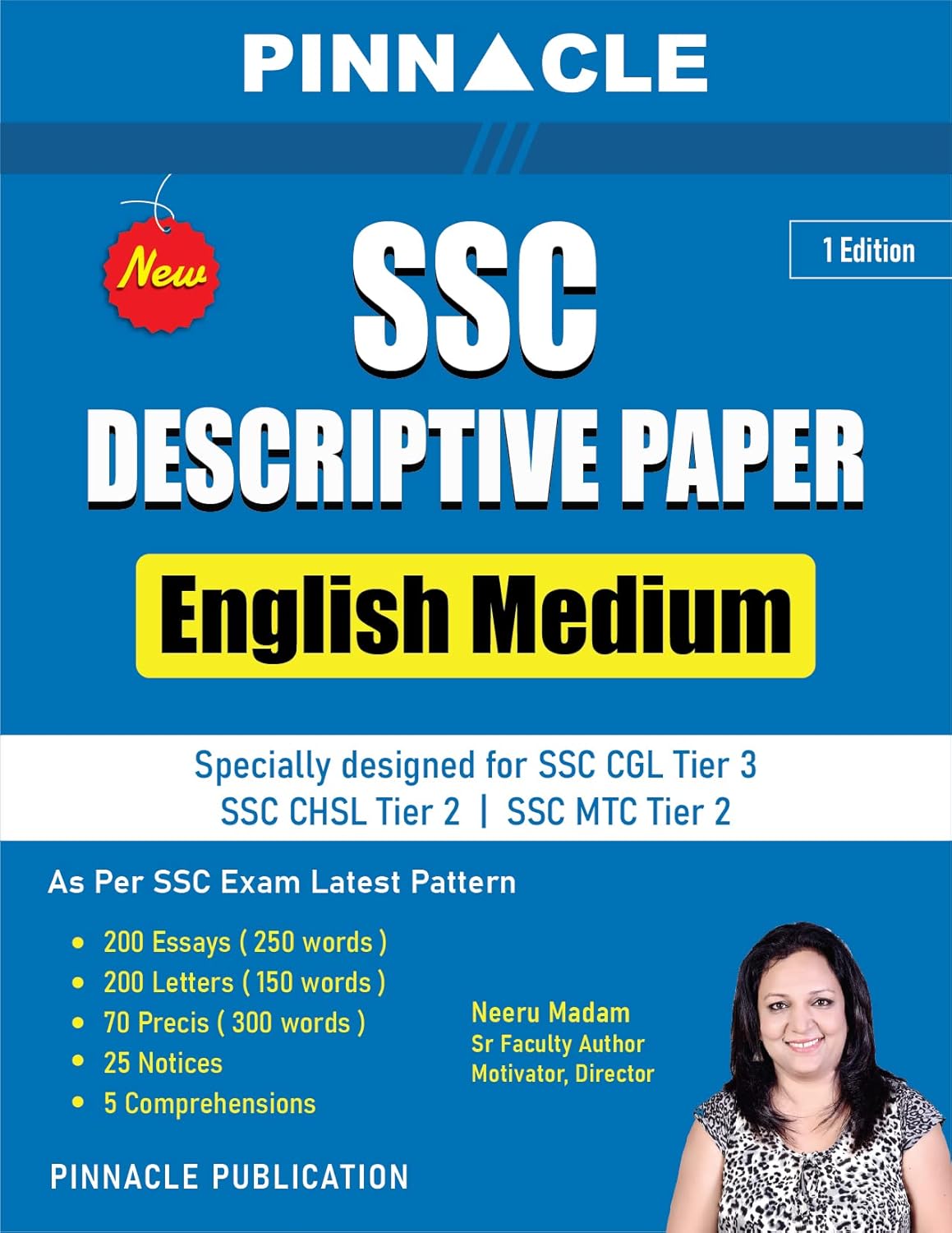 Buy SSC Descriptive Paper book for SSC CGL Tier 3 I CHSL Tier 2 I