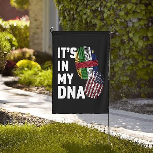 Miniatura 2 de The Central African Republic It's in My DNA Garden Flag 12.5"x18" Inch Double Sided Garden Flags Home Lawn Outdoor Decor Flags Party Banner Welcome