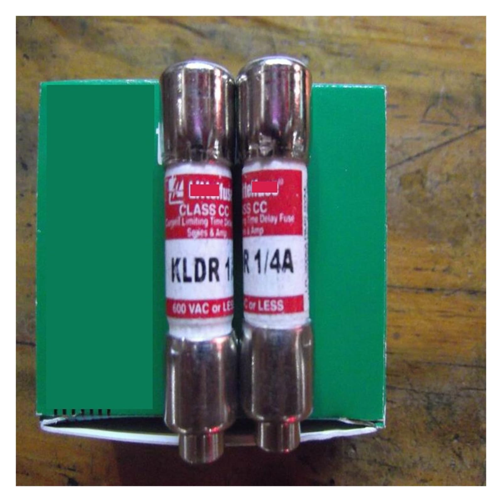 CXFCIHFT 1PCS K·L·D·R 1/4 Time delay fuse 250mA 600V fuse