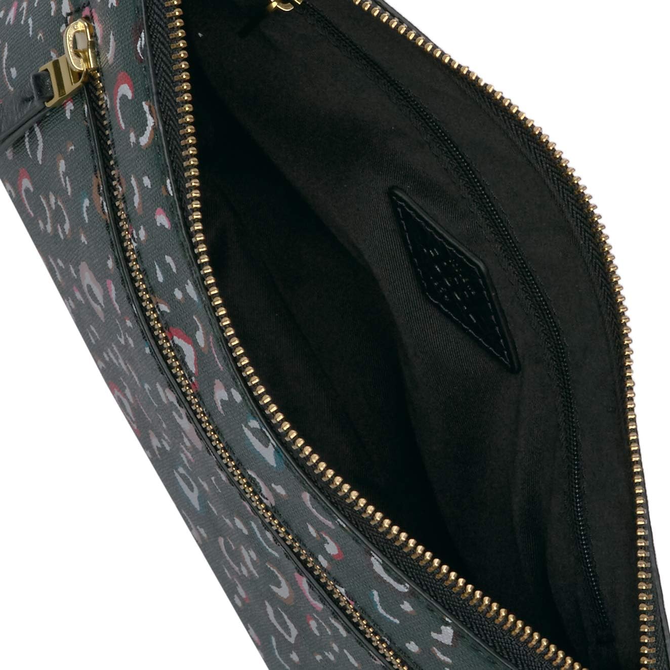 Fossil Women's Crossbody, Green Multicolor, 9.88 L x 1.88 W 7.5 H US