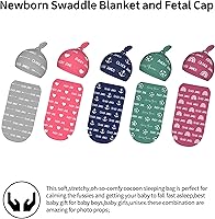 Vista 4 de Sweewind Mantas de bebé con nombre – Mantas personalizadas para recién nacidos para bebés niñas y niños – Regalos personalizados para bebés (iconos)