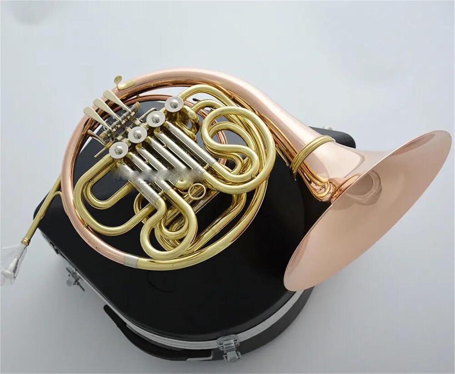 両方】 リン青銅製複列フレンチホルン 🌸 F Bb 4キーロータリー