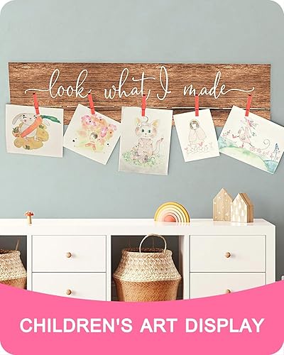 Vista 86 de Alfileres de ropa de madera para manualidades, pinzas de cierre de agarre fuerte, clips de ropa de madera de abedul, pinzas de ropa para colgar