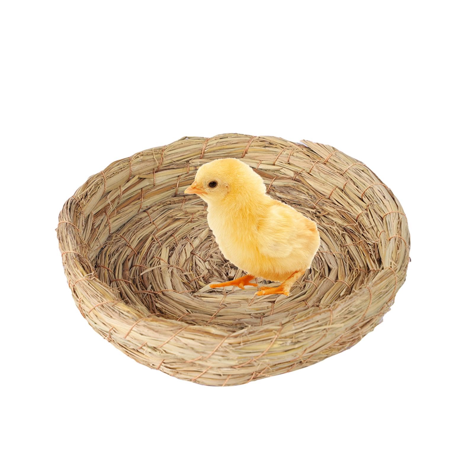 Nido Per Uccelli In Corda Di Cotone - 12.5x5cm, Giallo, Per Pappagallini E Canarini - Foto 9