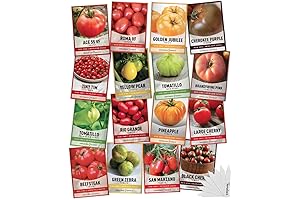 Gardeners Basics 16 Variety Heirloom Tomato Seeds