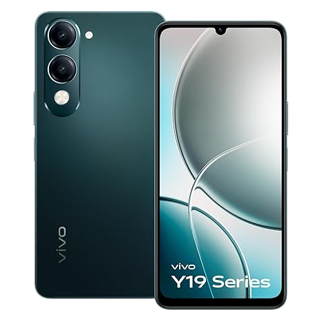 VIVO Y19 5G (Majestic Green, 6GB RAM, 128GB Storage) with No Cost...
