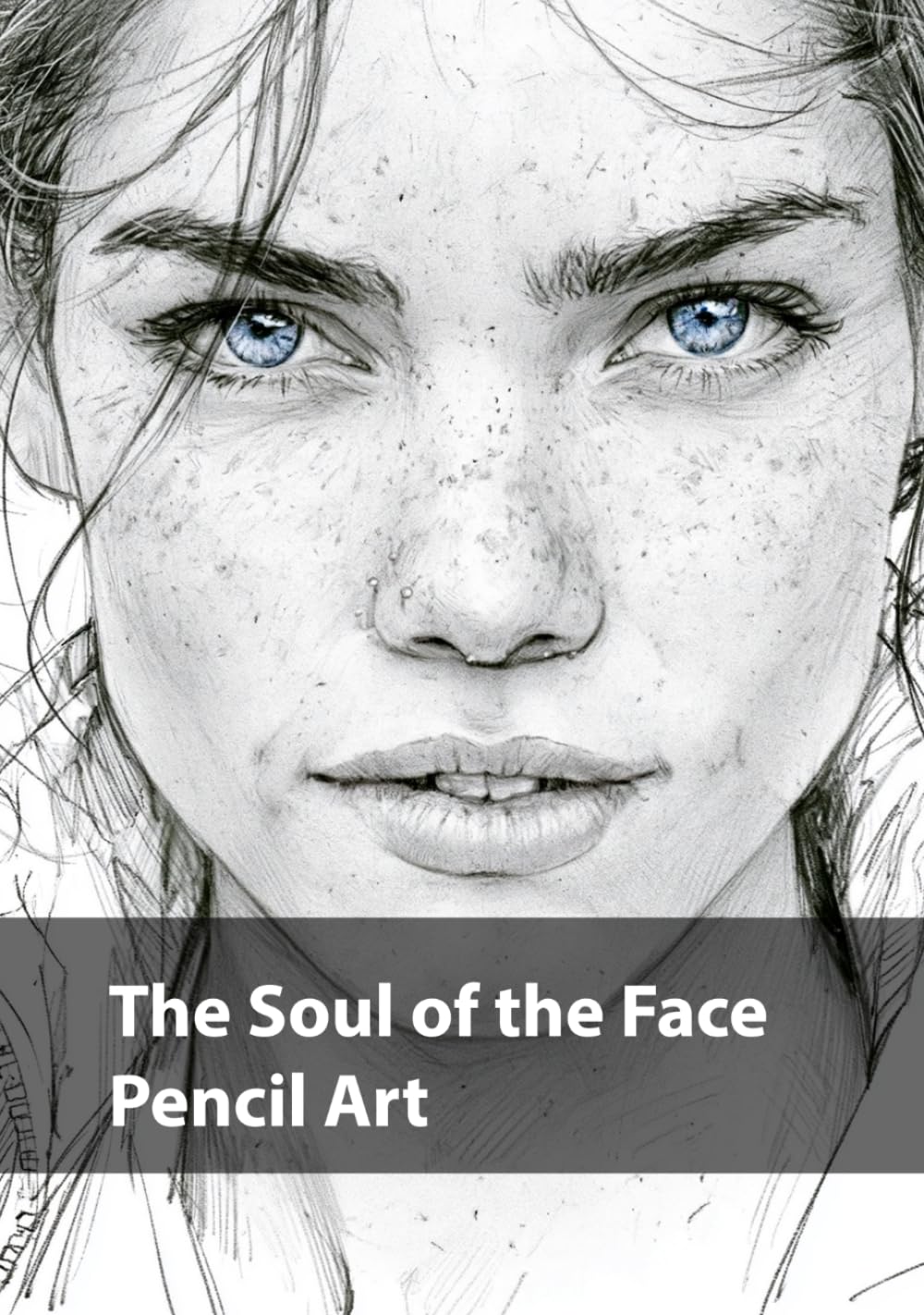 The Soul of the Face, Pencil Art: A Collection of Realistic Black and White Portraits Capturing Human Emotion, Character, and Expression (Monochrome Souls)