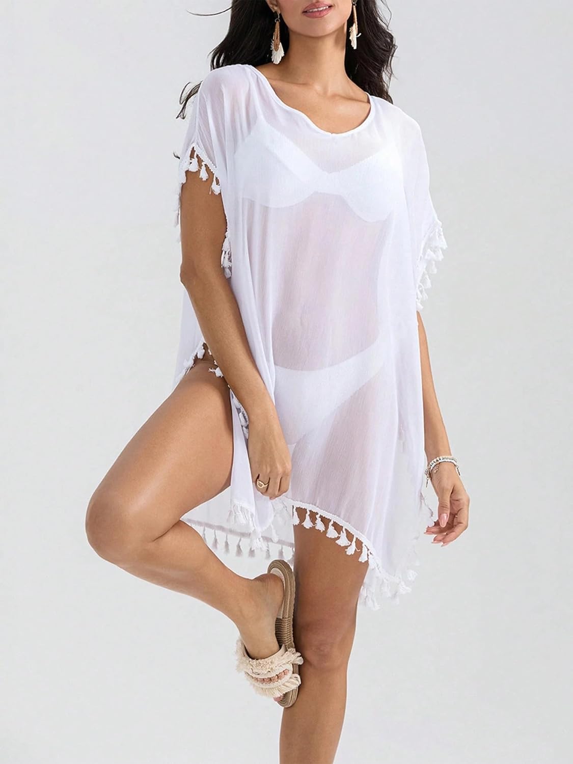 Women Beachwear Swimwear Bikini, Beach Cover Up, Summer Dress cover ups for swimwear