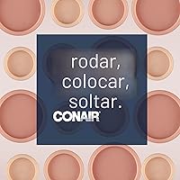 Vista 7 de Conair 20 ruleros compactos para cabello de distintos tamaños, Rosado