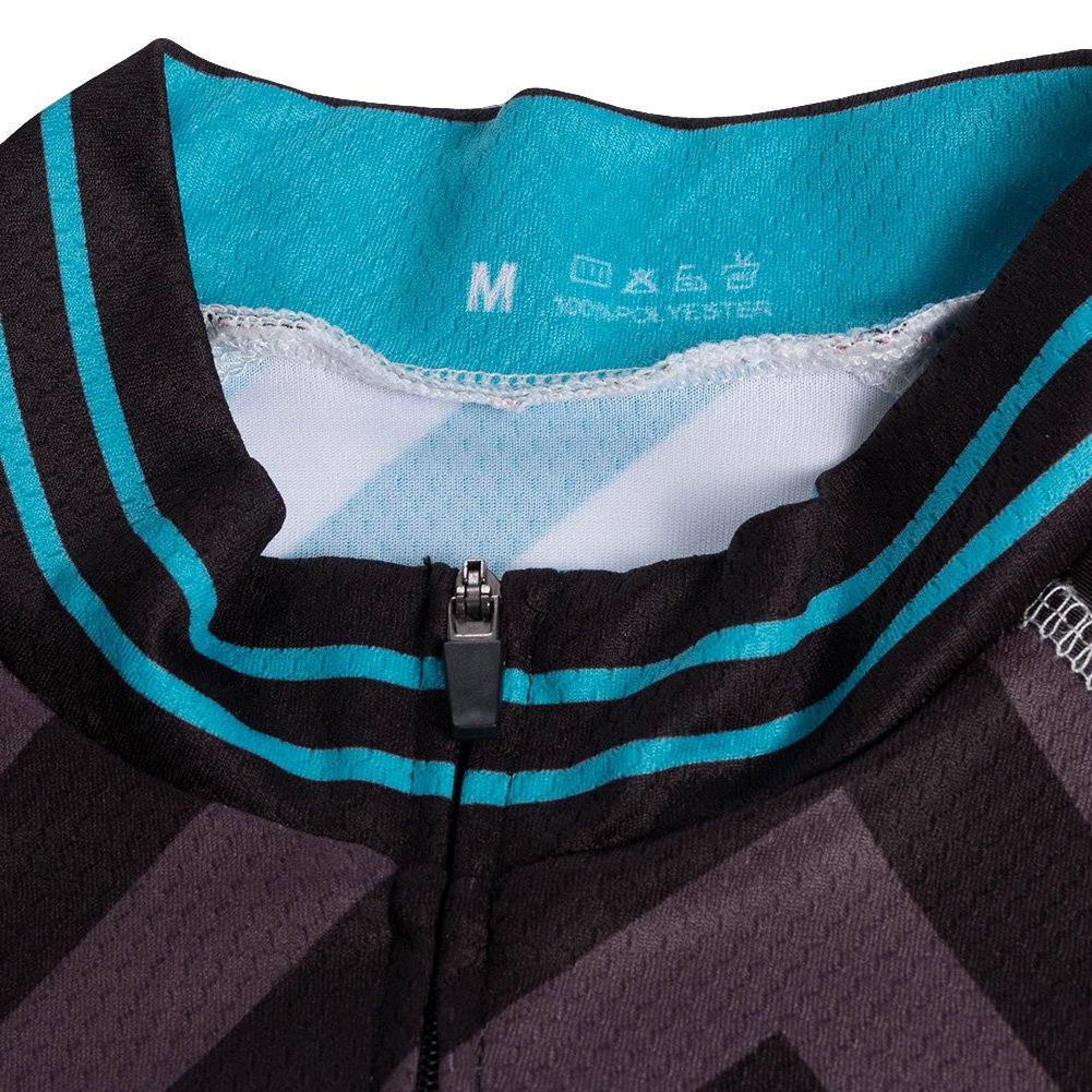 Meicynhoger Ropa Ciclismo Verano para Hombre,Ciclismo Maillot y Culotte Pantalones Cortos Transpirable
