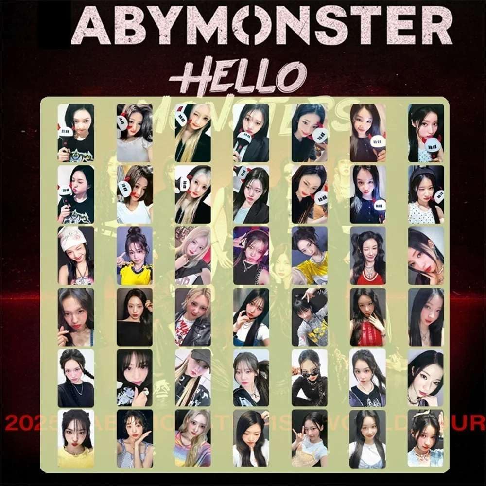 CARTNOVA BABYMONSTER KPOP Photocards: Collector's Edition LOMO