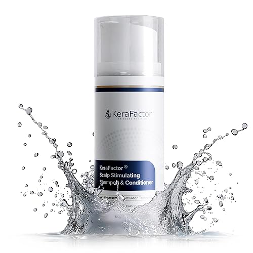 Miniatura 9 de Champú y acondicionador 2 en 1 estimulante del cuero cabelludo, sin medicamentos, sin sulfatos y sin parabenos, factor de crecimiento, fórmula para