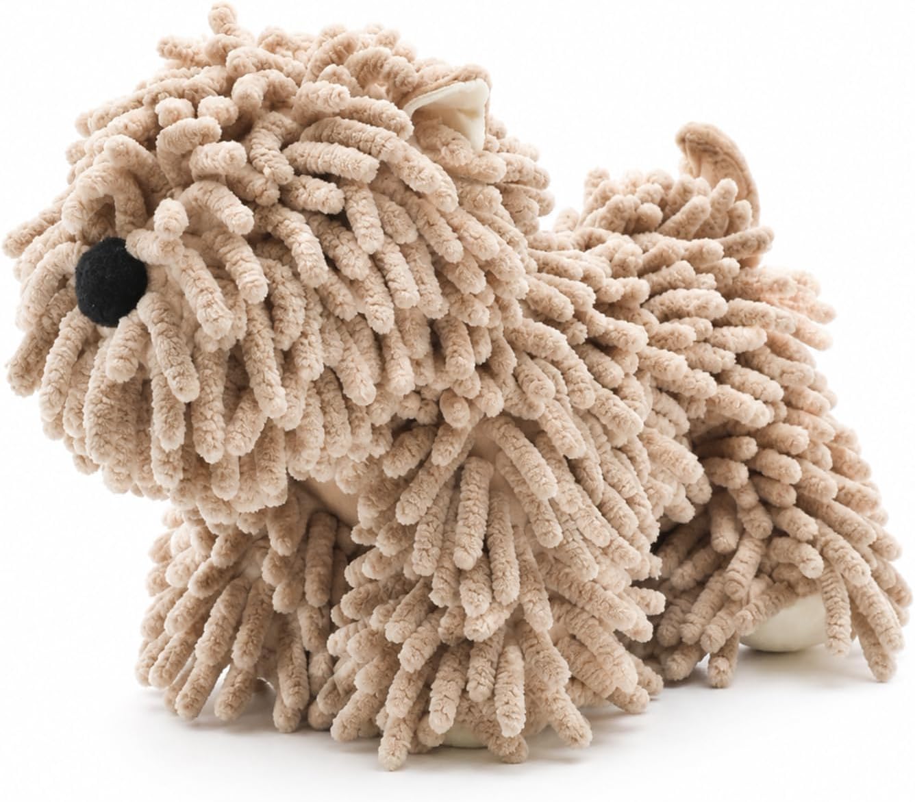 Puppy Shaped Hand Towel, Soft Fluffy Highly Absorbent Dog Shaped Hand Towels, Cute Dog Chenille Hands Towels for Bathroom, Kitchen, Home