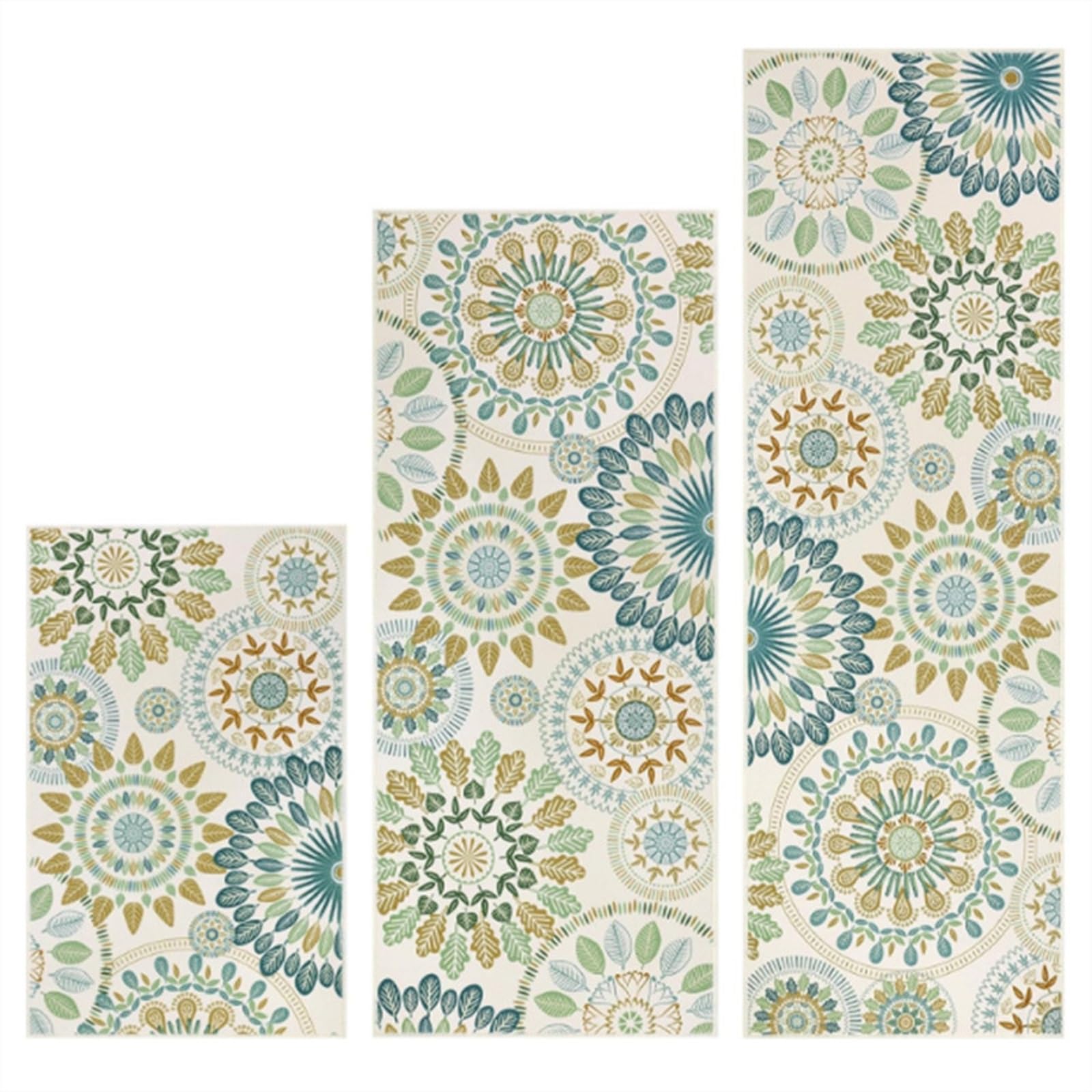 Tapis cuisine antidérapant bohème | Qualité durable et finitions