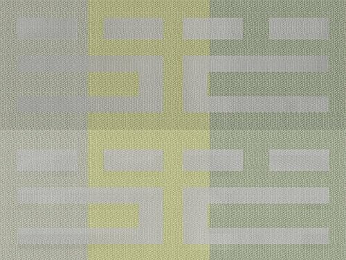 Miniatura 27 de Risch Manteles individuales tejidos de vinilo | Elegante mantel individual rectangular de tejido de plástico | Comedor en interior o exterior |