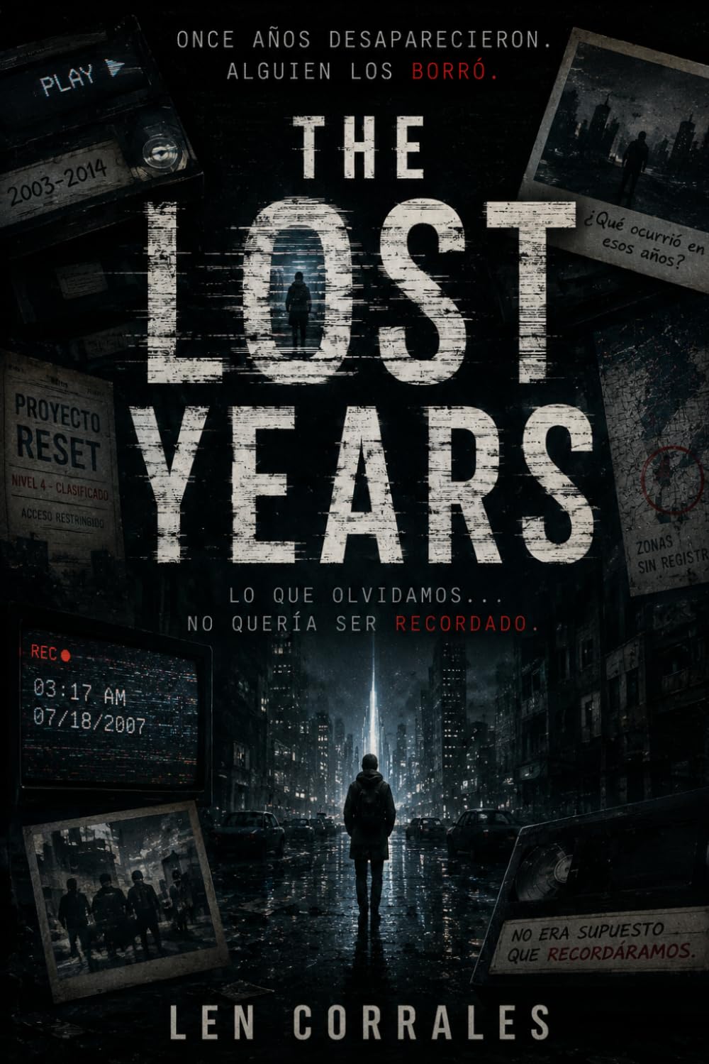 THE LOST YEARS: Una novela psicológica de horror existencial, recuerdos perdidos y realidades alteradas