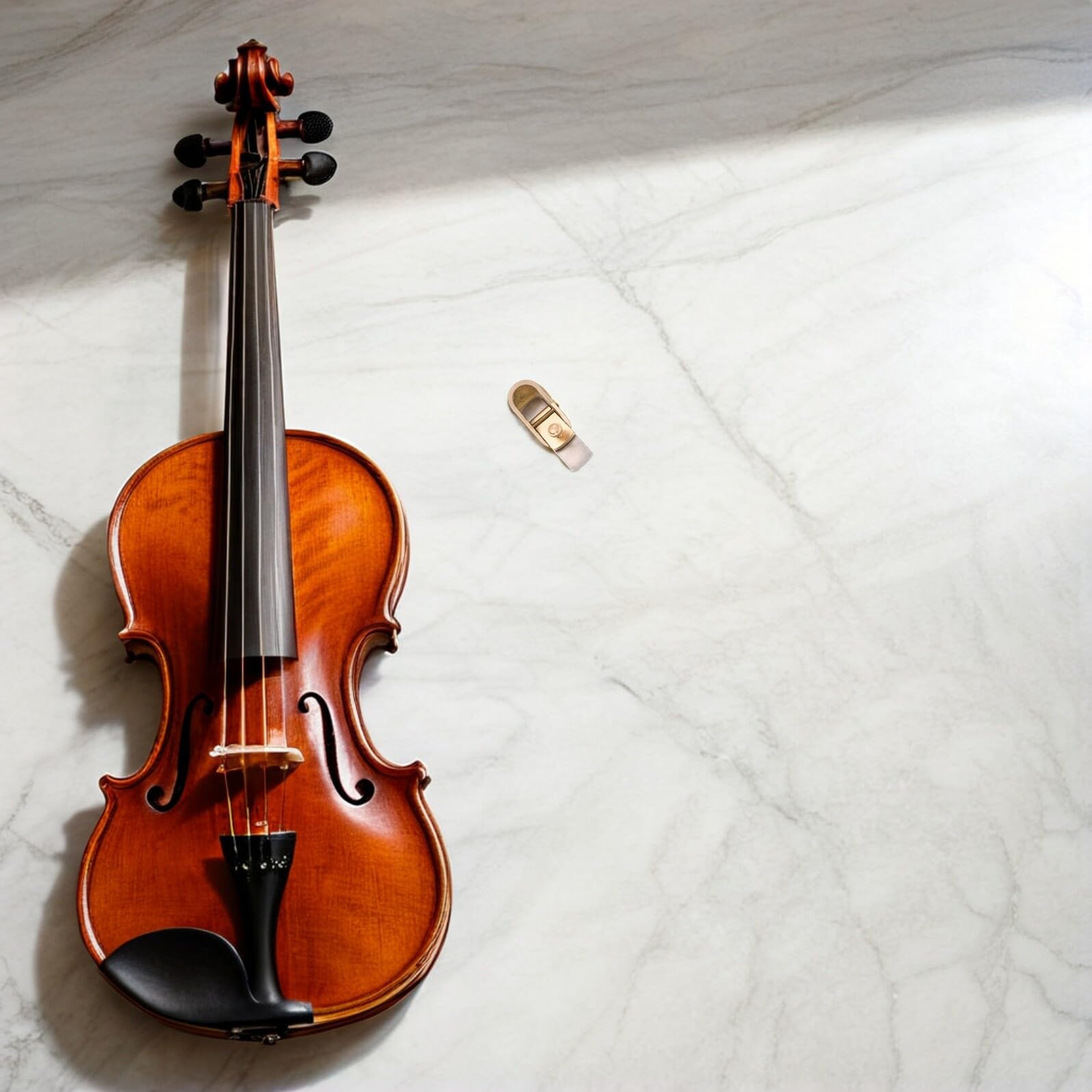 HOMSFOU Mini Pialla Manuale in Ottone Fondo Piatto, Lama 18mm, Utensile Preciso per Lavorazione e Levigatura Parti in Legno di Strumenti Musicali