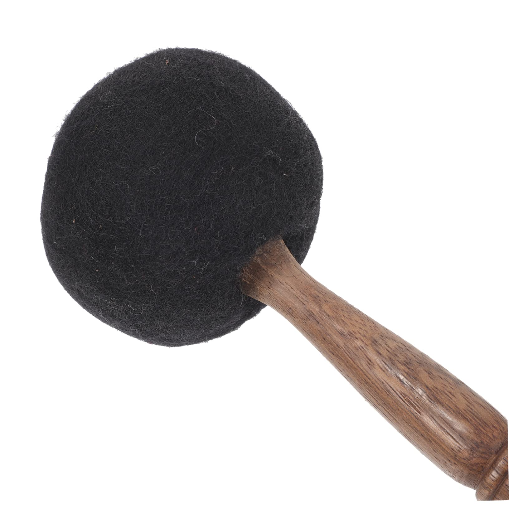 Gerrit Buddha Klangschale Hammer Holz Tibet Schüssel Striker Klangschale Schlägel mit Holzgriff Klangschale Teile Tibet Gebetsschale Kristall Klangschalen Schlagen Sie den Ball Manuell Filz