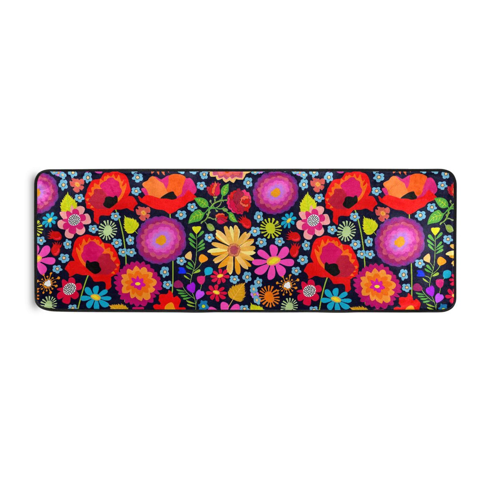 Tapis de couloir antidérapant ALAZA 183x61 cm pour cuisine et salon