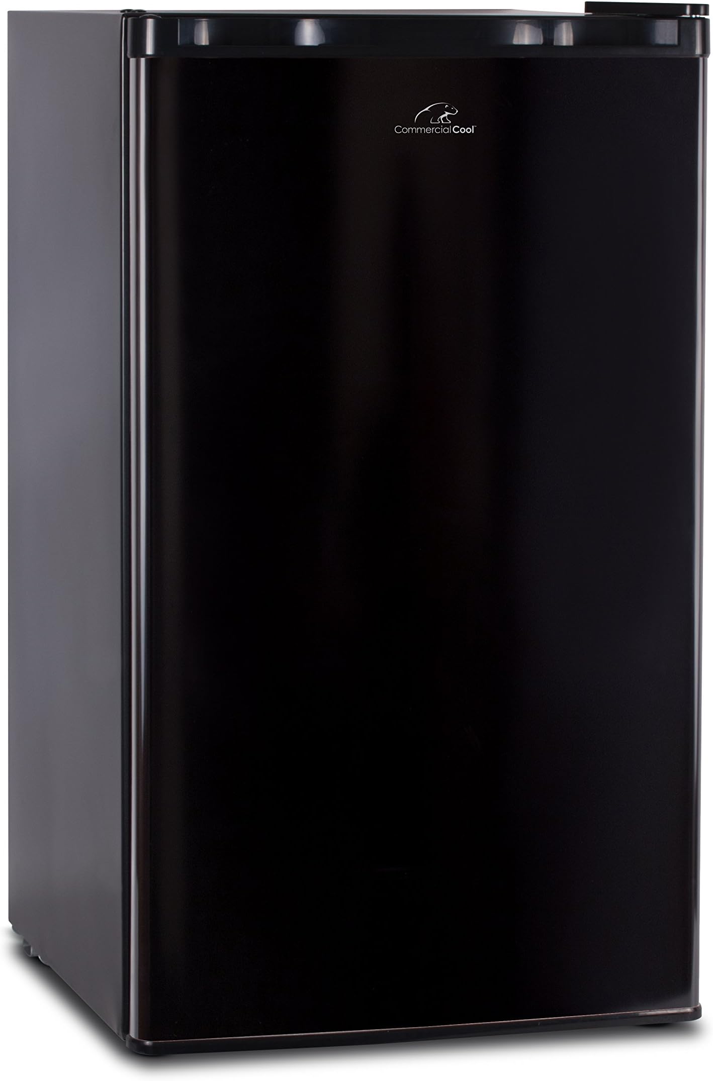 CCR32B Compact Single Door Refrigerator and Freezer, 3.2 Cu. Ft. Mini Fridge, Black