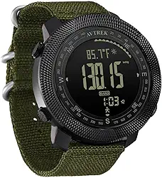 masculino esporte ao ar livre tático sobrevivência relógios caminhadas relógio de pulso digital inteligente natação militar do exército altímetro barômetro bússola relógios