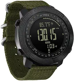 masculino esporte ao ar livre tático sobrevivência relógios caminhadas relógio de pulso digital inteligente natação militar do exército altímetro barômetro bússola relógios