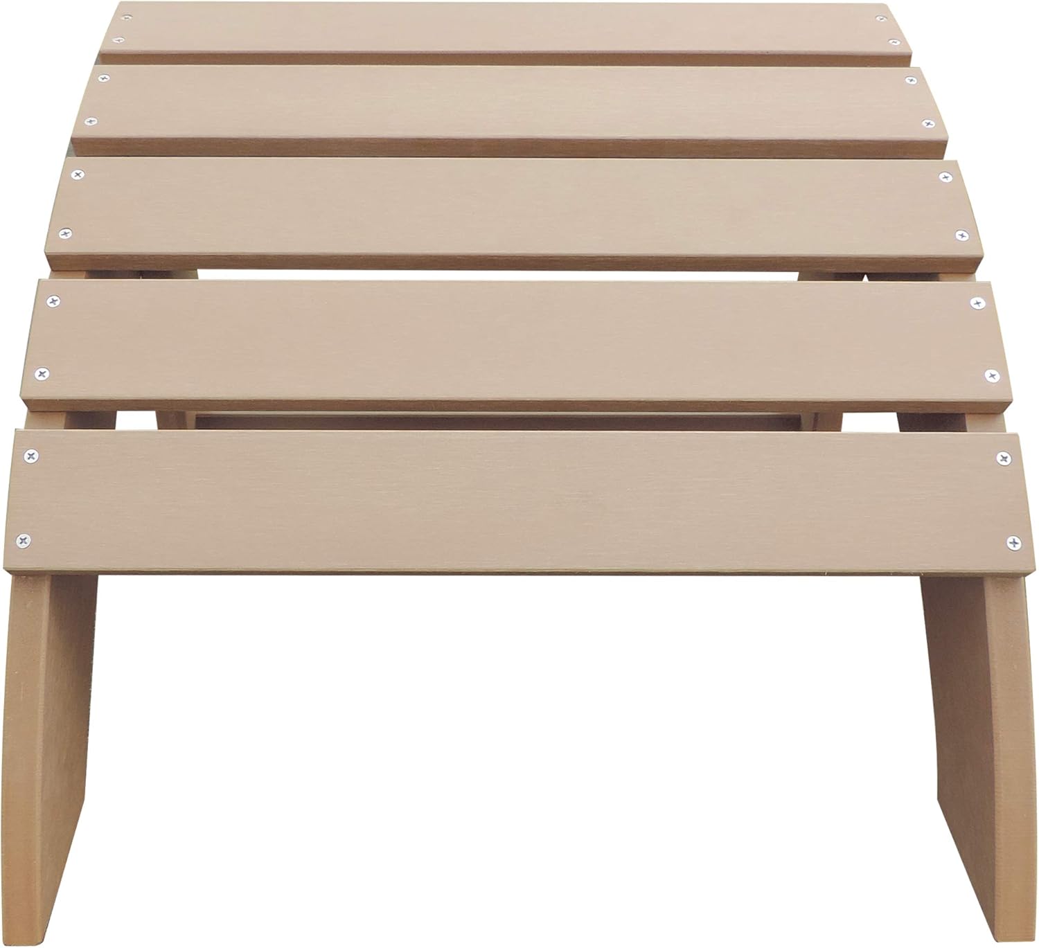 Island Retreat Ez-Care Tek-Wood™ Adirondack Ottoman - Teak