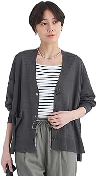 【美品⭐︎】LINIFICIO UNITED ARROWSリネンカーディガン BEAUTY&YOUTH UNITED ARROWS（ビューティーアンドユース