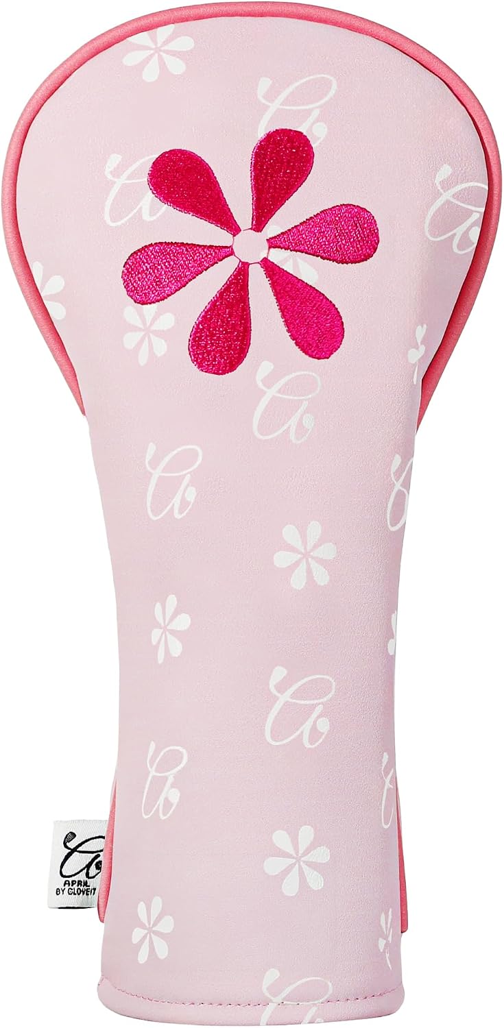 April by Glove It Hybrid Club Cover – Oversized Knit Golf Headcover for 460cc Drivers – Classic Look