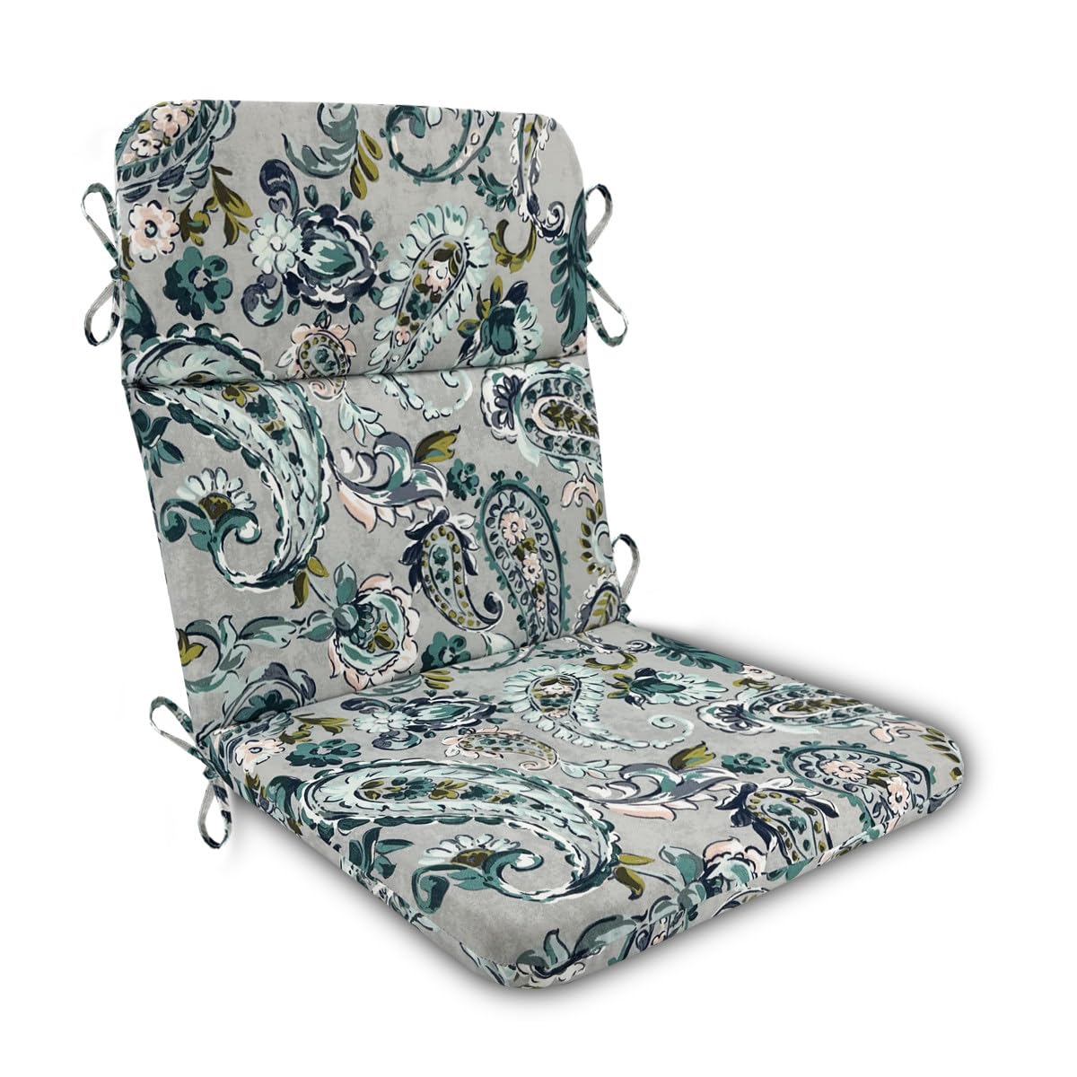 EBETA Cojín de Tumbona para jardín, Cojines de jardín al Aire Libre, Impermeable Cojín de Tumbona, Asientos almohadillados 53x112x5 cm (Delfín)