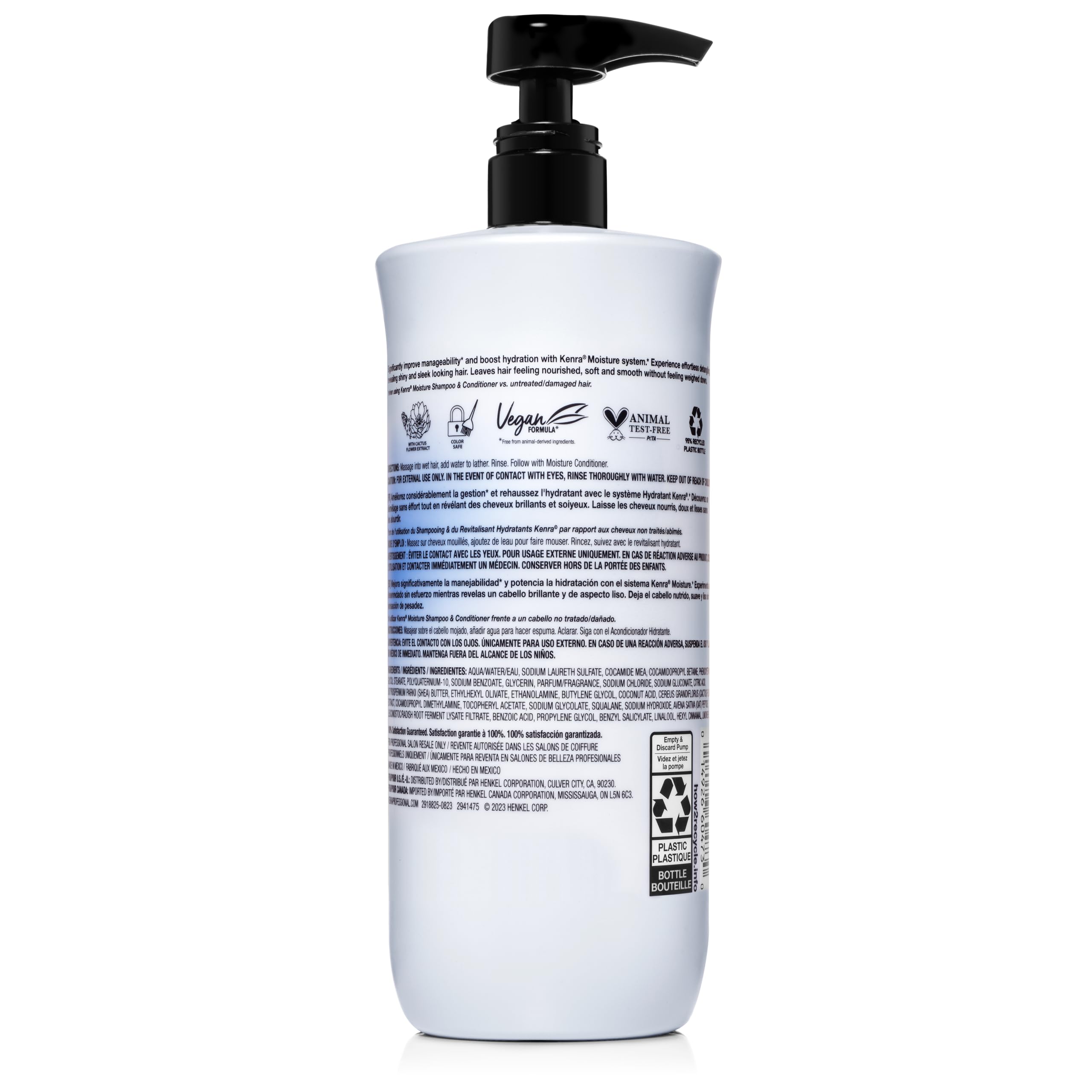 Kenra Moisture Shampoo - Hydrating, Color-Safe Formula