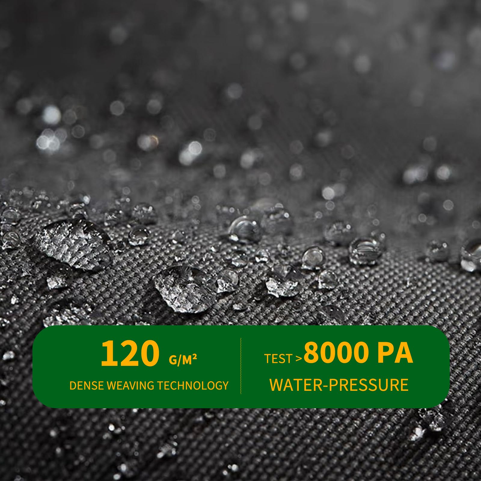 Oxford 420D - Custodia protettiva impermeabile per pallet da esterno, per esterni e esterni, adatta per 122 x 106 x 122 cm (lunghezza x larghezza x altezza)