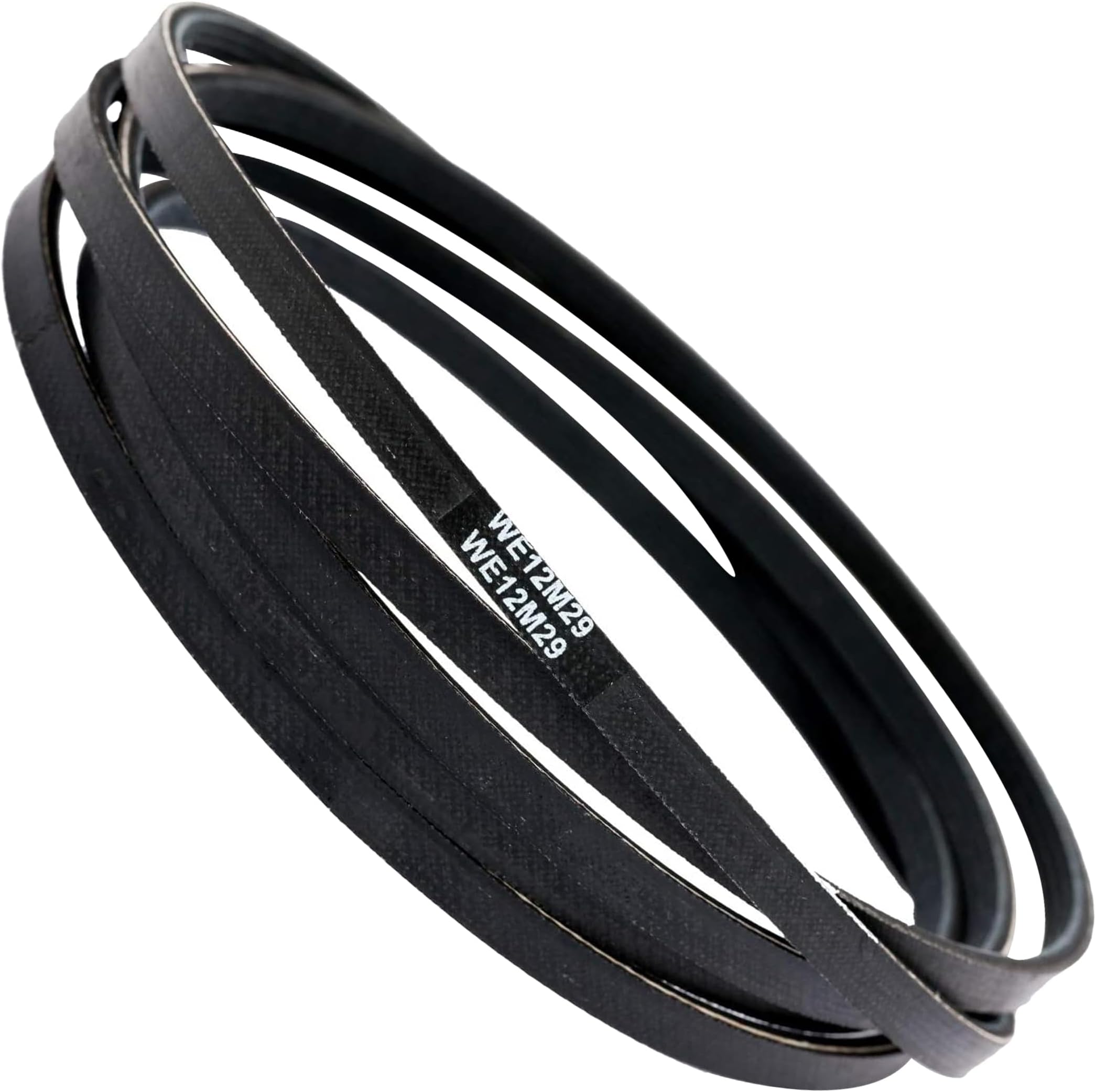 PartsBroz WE12M29 WE03X29897 Dryer Belt Drive fits for GE Dryer Belt Replacement, Whirlpool, Hotpoint, Kenmore Parts WE12M22 PS16542496 WE12M33 for GTD33EASK0WW GTD42EASJ2WW GTD42GASJ2WW GTD45EASJ2WS