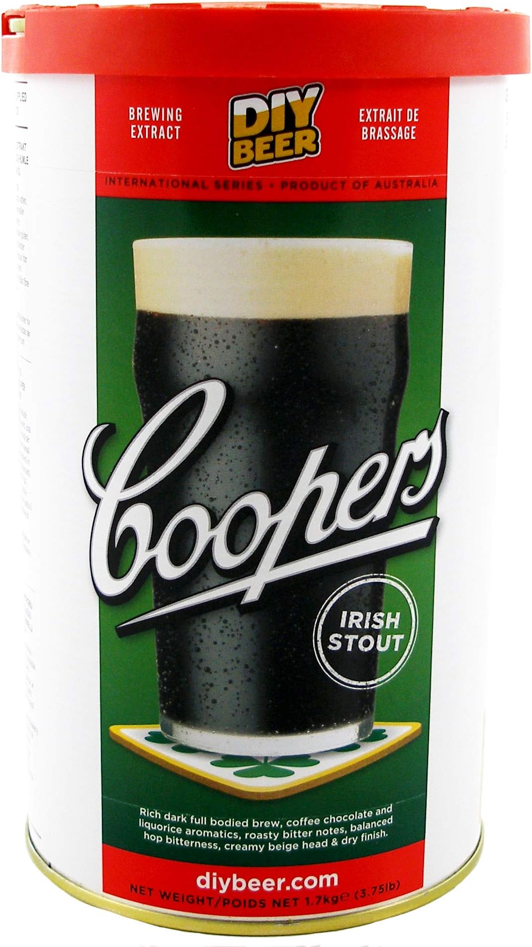 Coopers Irish Stout Can Kit