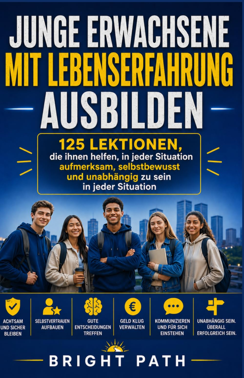 Junge Erwachsene mit Lebenserfahrung ausbilden: 125 Lektionen, die ihnen helfen, in jeder Situation aufmerksam, selbstbewusst und unabhängig zu sein