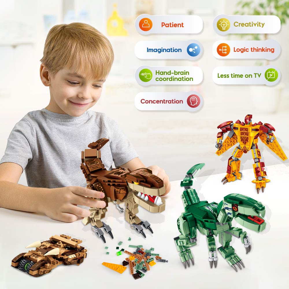 Nanoblock Dinosaurier Tyrannosaurus – 170 Teile, Mikro-Bausteine Ab 12 Jahren
