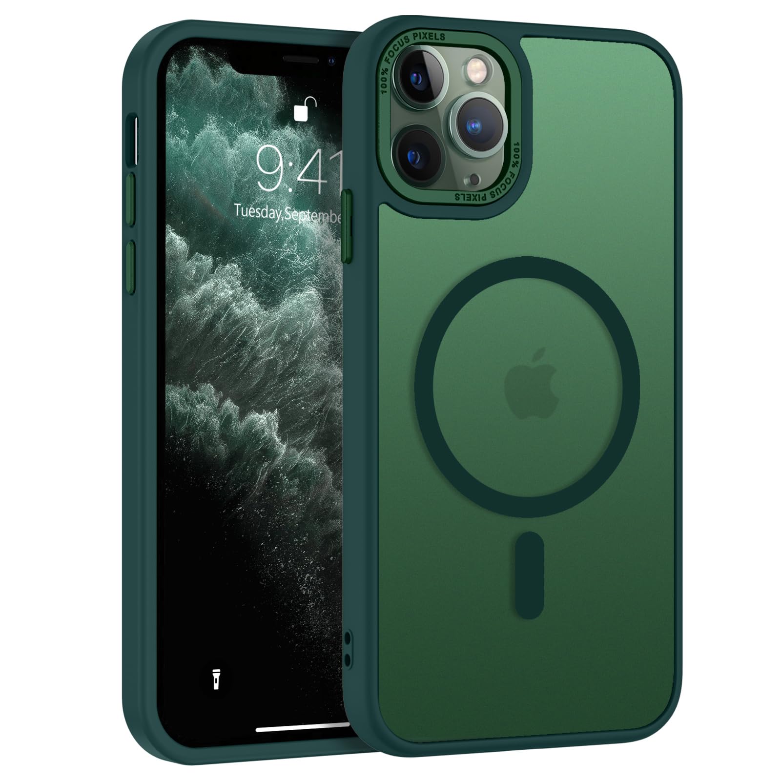 BENTOBEN for iPhone 11 Pro Case 2019 [Compatible with Magsafe] Translucent Matte Magnetic Phone Case iPhone 11 Pro 5.8" Slim Thin Shockproof Bumper