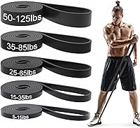 Vista 18 de Pull Up Bands, Resistance Bands, Pull Up Assistance Bands Set for Men & Women, Exercise Workout Bands for Working Out, Body Stretching, Physical