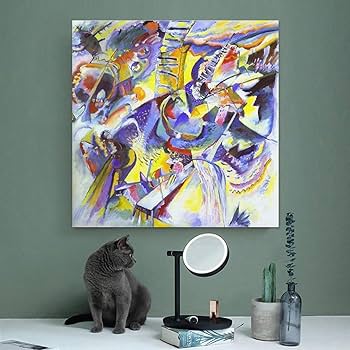 Amazon.co.jp: Wassily Kandinskyワシリー・カンディンスキー 《即興