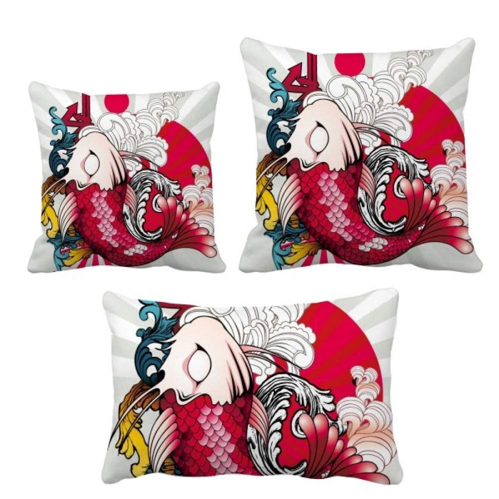 Coussin de canapé Art Radiate Japon pour sublimer un salon terne